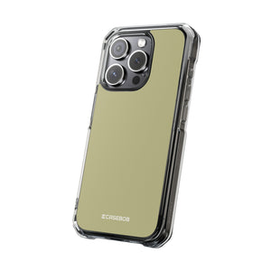 Sage Green | Phone Case for iPhone (Clear Impact Case - Magnetic)