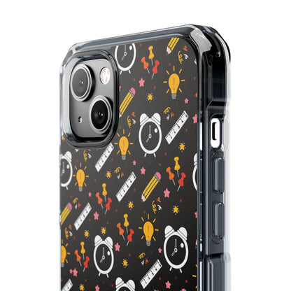 Bright Pencils Twirl iPhone Case - Impact