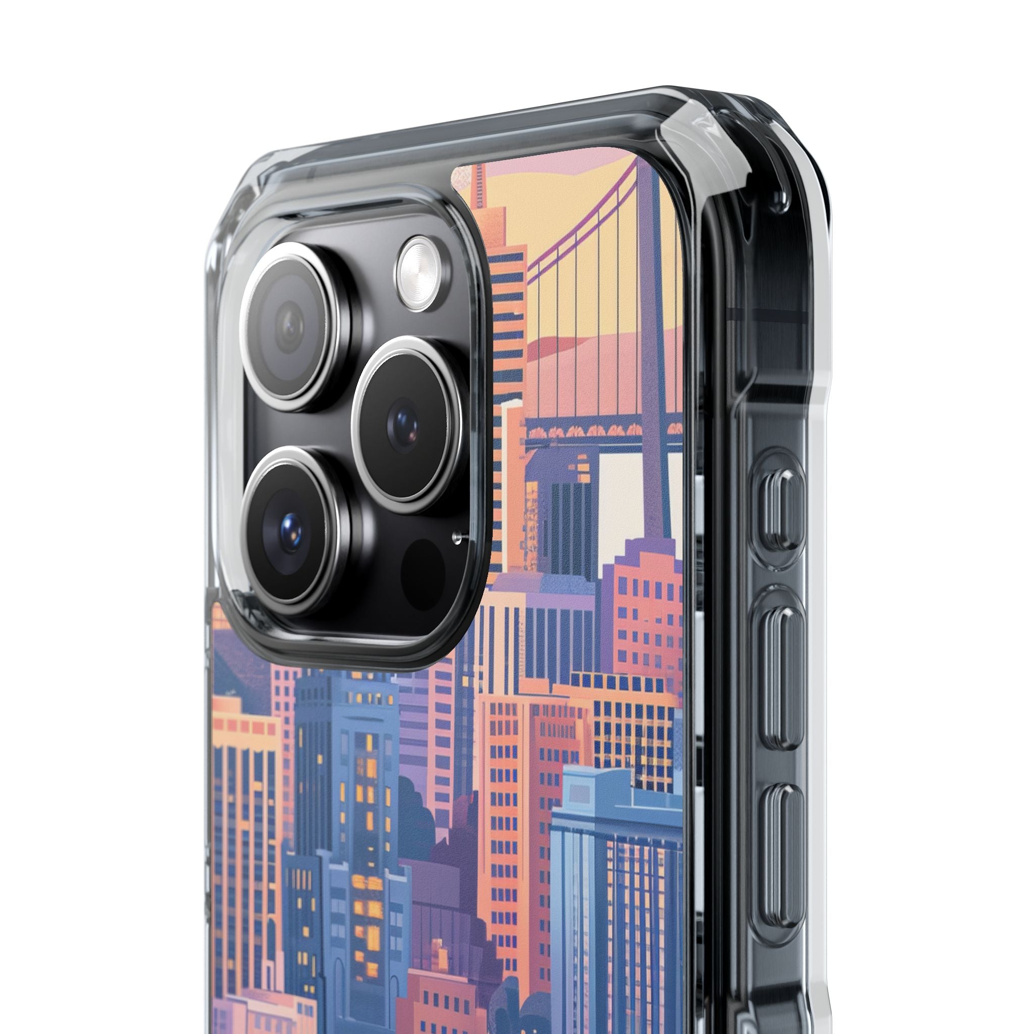 Urban Energy - Clear Impact iPhone 15 Phone Case