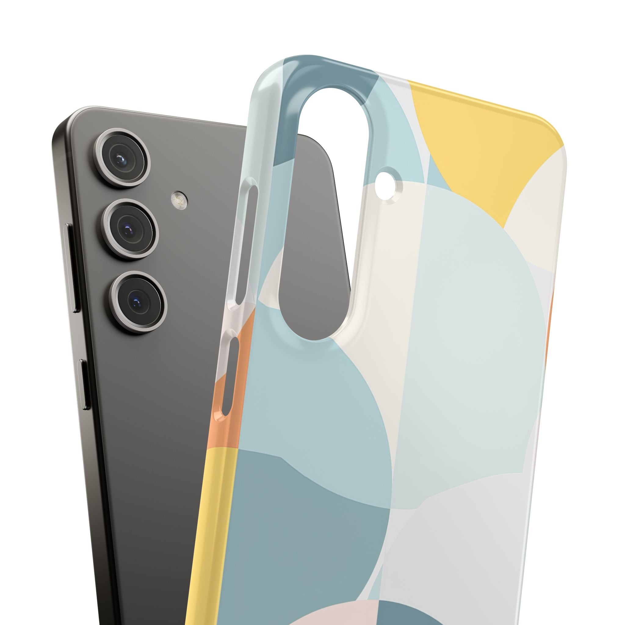 Abstract Geometric Calm - Slim Samsung S24 Phone Case