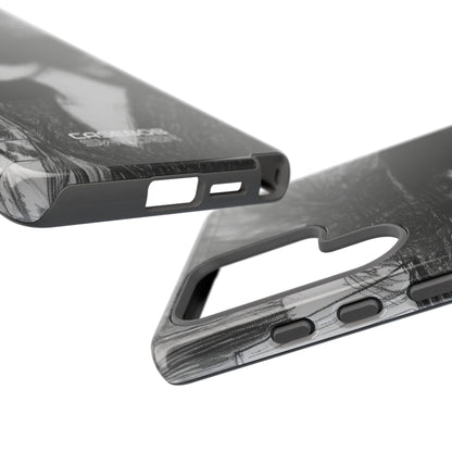 Vintage Feather Elegance Samsung S25 - Tough