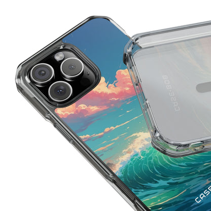 Turquoise Curl iPhone 16 Pro Max Case - Impact