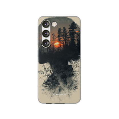 Tranquil Silhouette | Flexible Phone Case for Samsung Galaxy