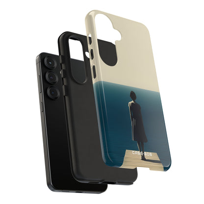 Pier Reflection Samsung S25 Case - Tough