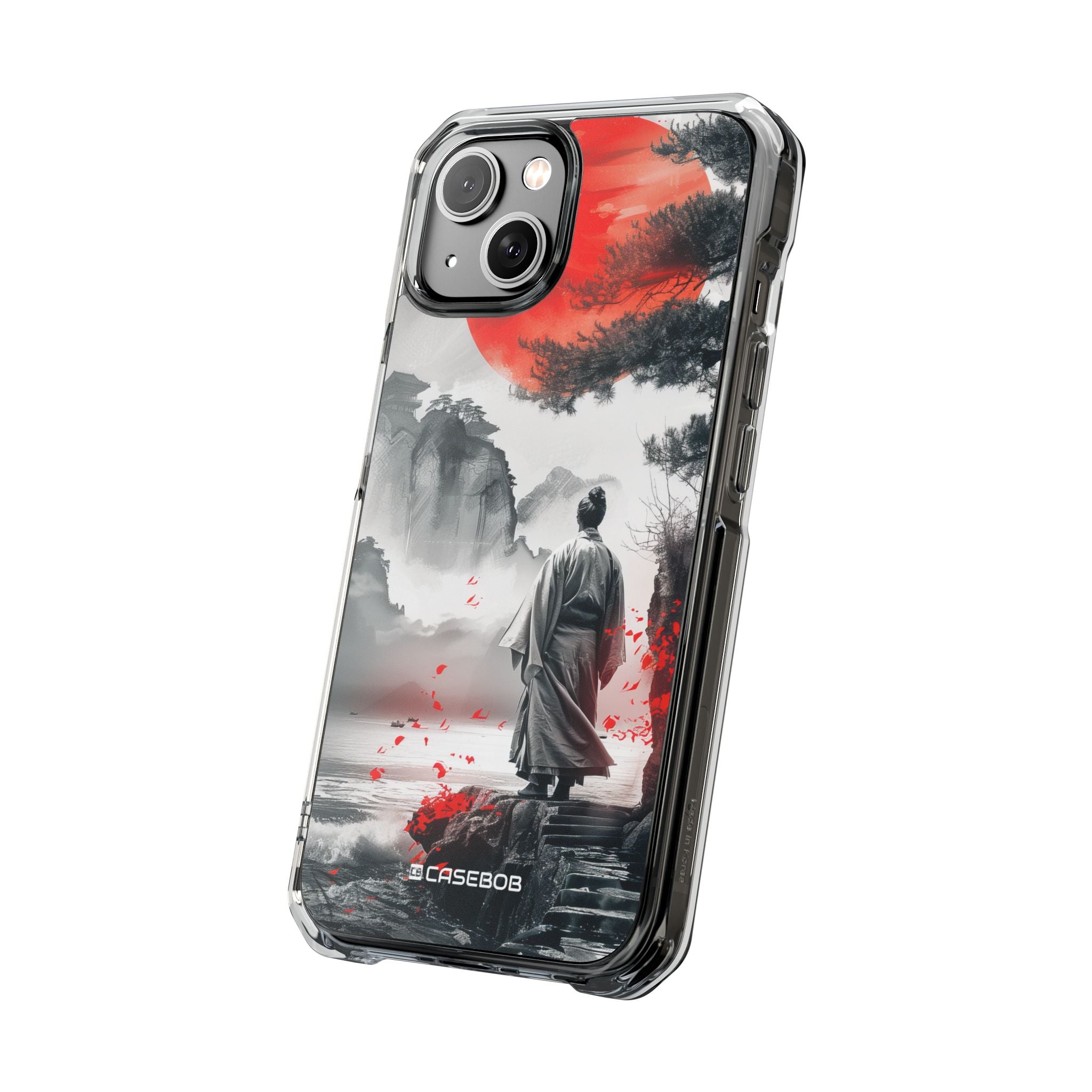 Serene Samurai Sunrise - Phone Case for iPhone