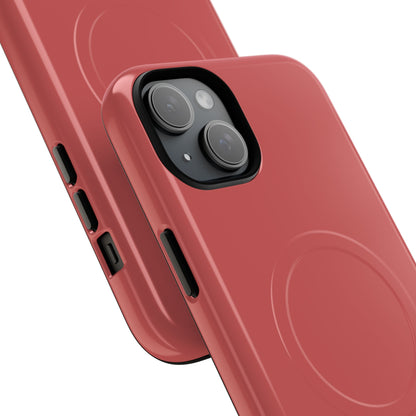 Indian Red iPhone 15 | Tough+ Phone Case