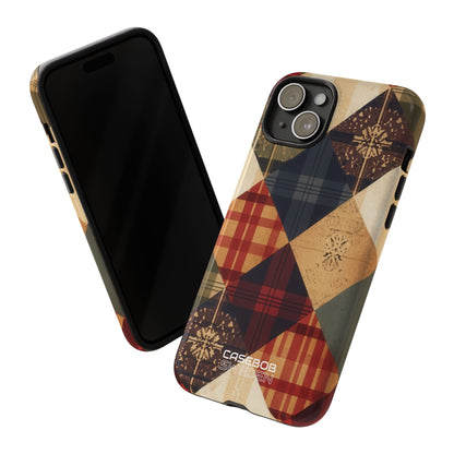 Rustik Quilt Charm iPhone 15 - Tough
