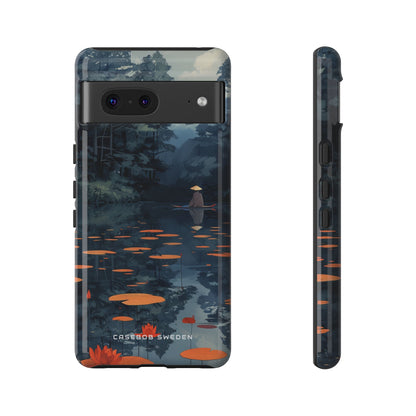 Tranquil Lotus Reflections Google Pixel 7 - Tough Phone Case