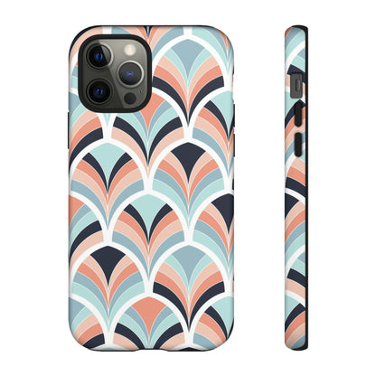 Baby Blue Retro - Protective Phone Case