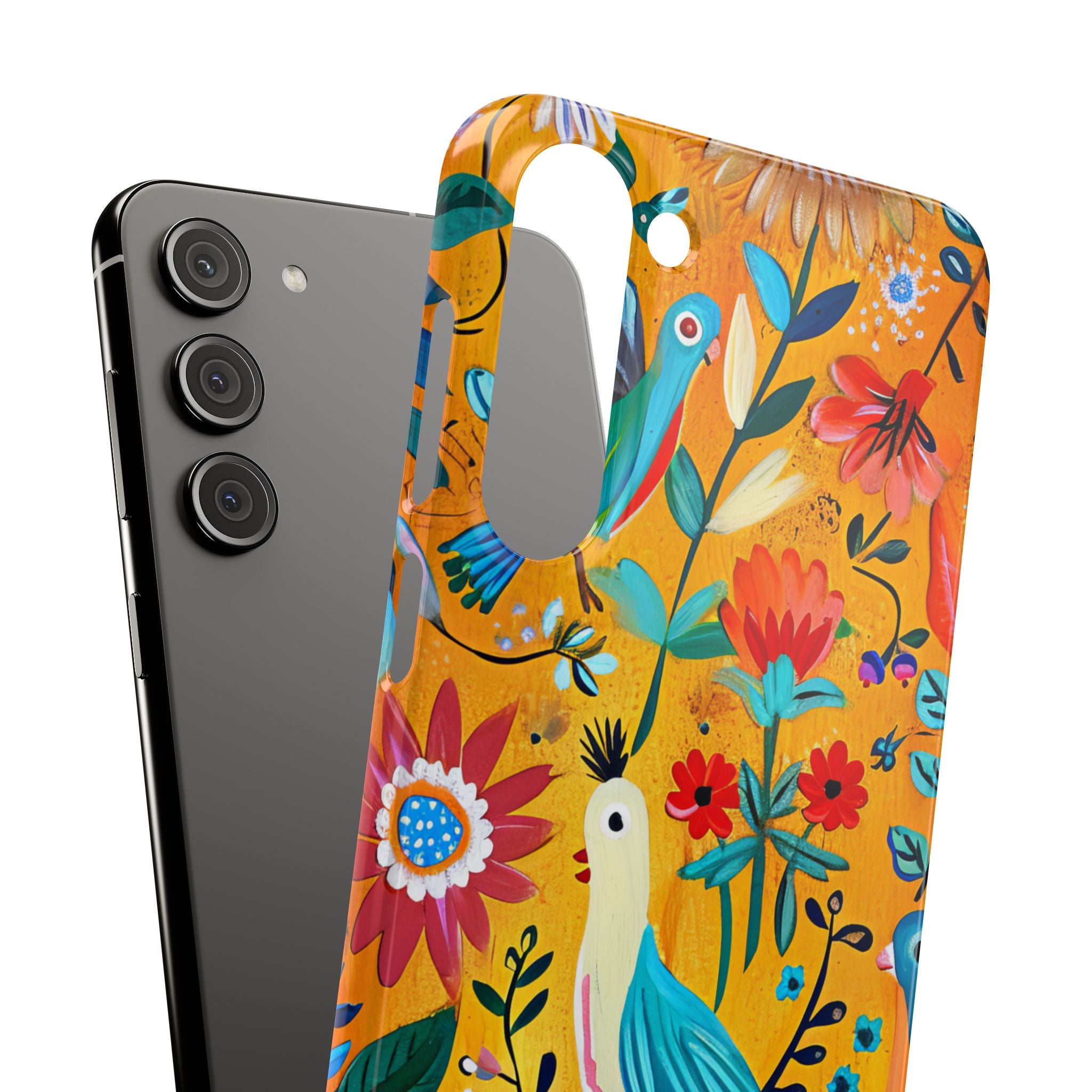 Whimsical Vintage Nature Harmony Samsung S23 - Slim Phone Case