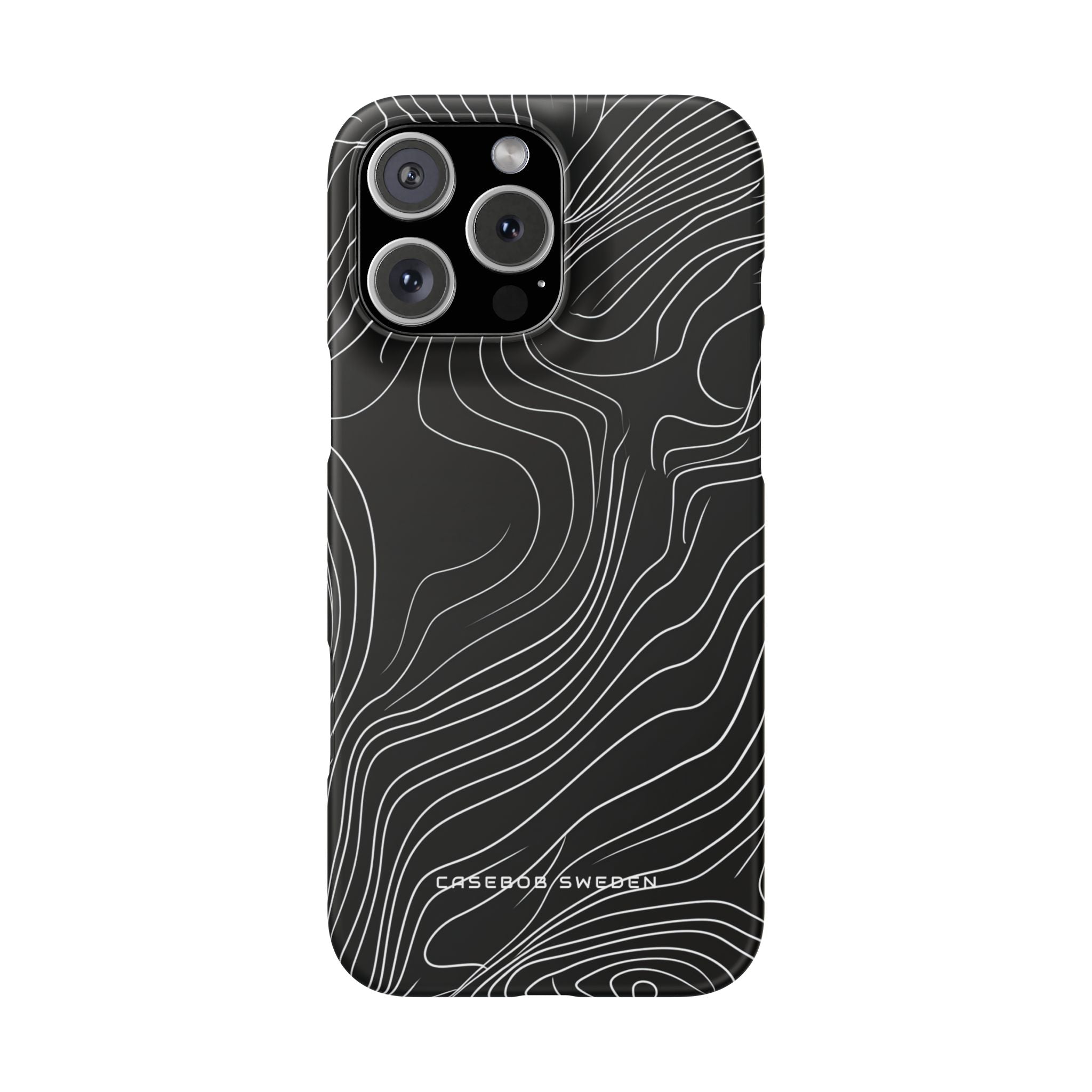 Contour Waveform Flow iPhone 16 - Slim Phone Case