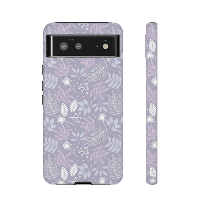 Purple Mona Leaf - Protective Phone Case