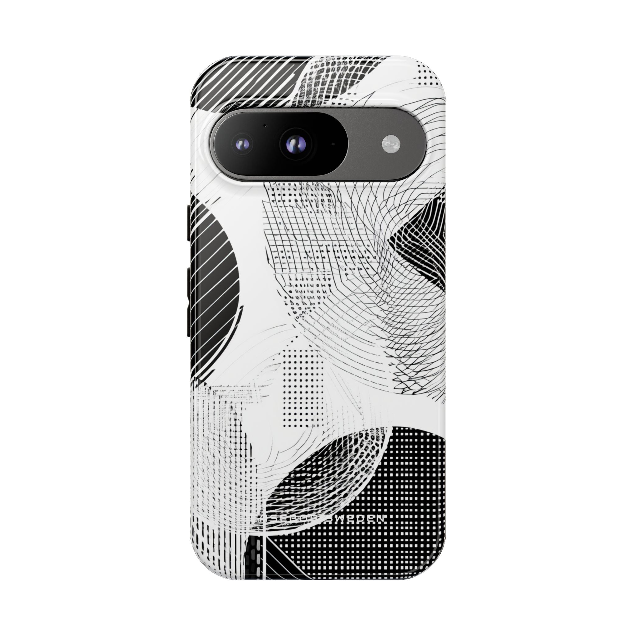 Geometric Line Harmony Google Pixel 9 - Tough Phone Case