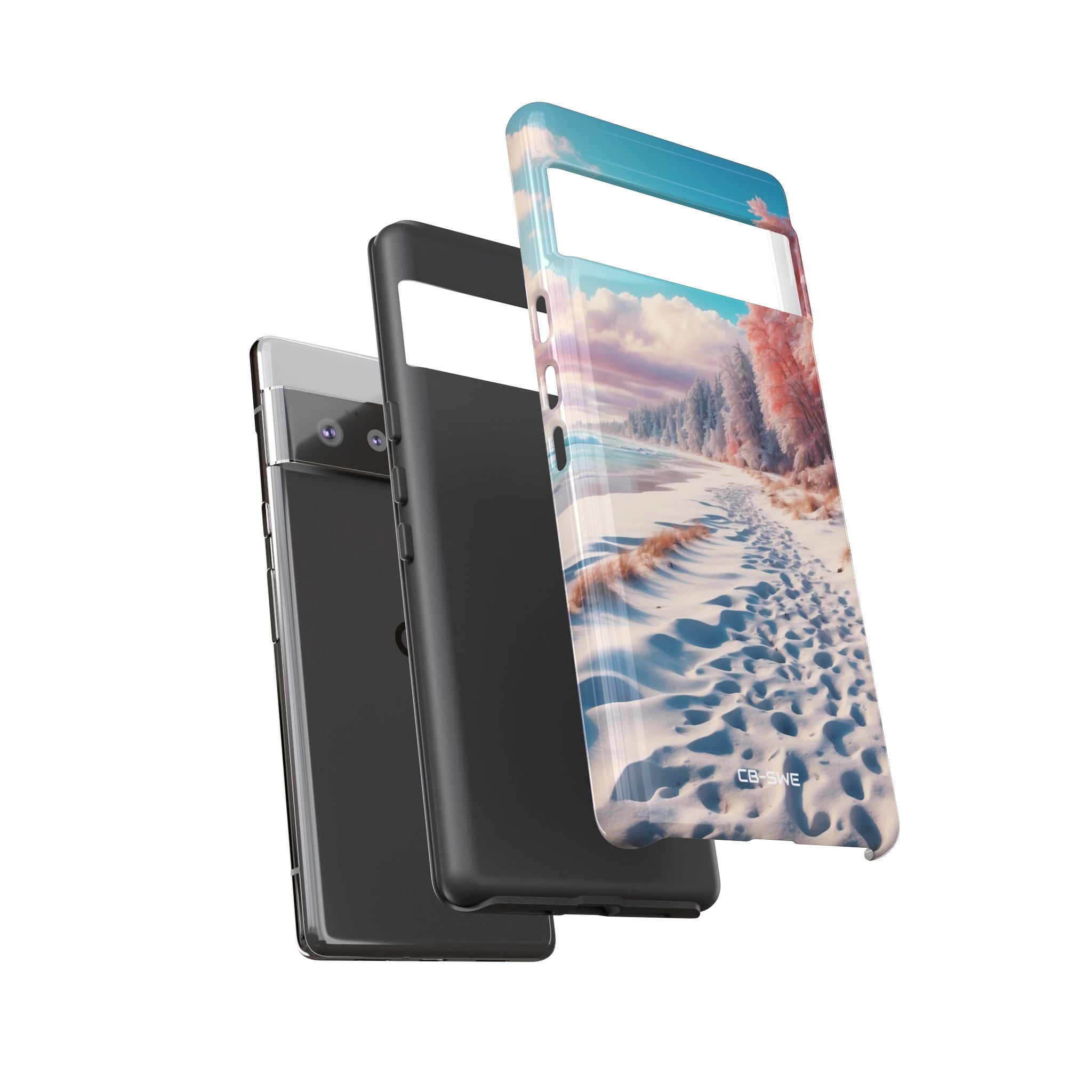 Shadows Embrace Waves - Google Pixel Case