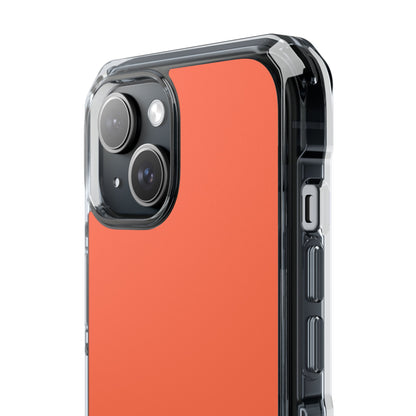 Outrageous Orange - Clear Impact Case for iPhone