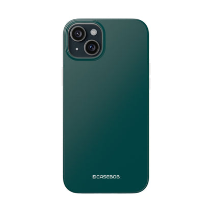 Deep Jungle Green | Phone Case for iPhone (Flexible Case)