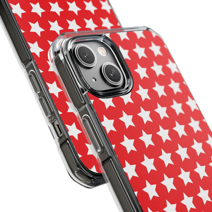 Red Star Symmetry iPhone Case - Impact