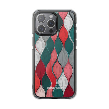 Leaf Cascade Teal iPhone 15 Pro Max Case - Impact