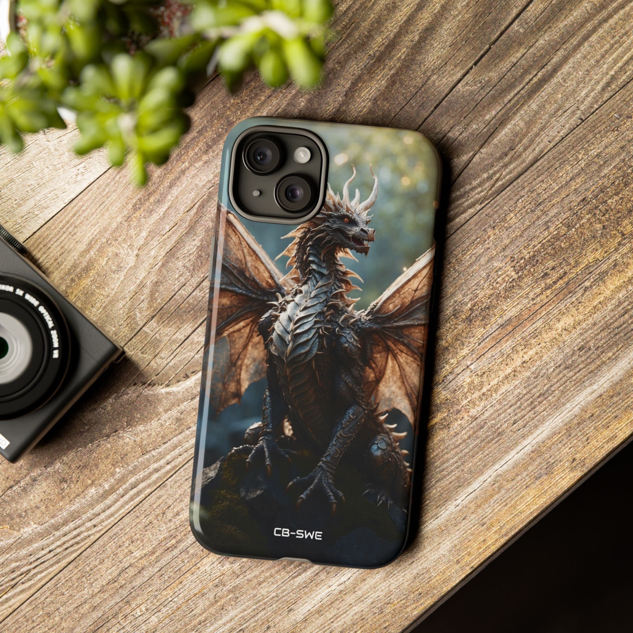 Majestic Dragon Glows - iPhone Case
