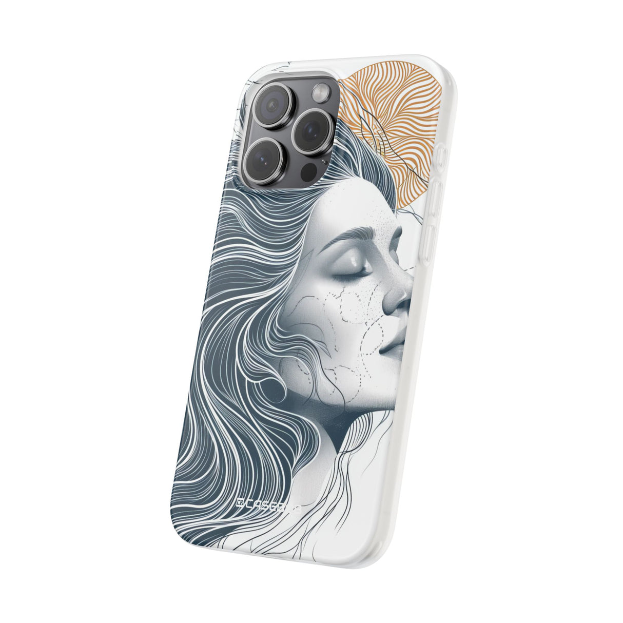 Serene Abstraction | Flexible Phone Case for iPhone