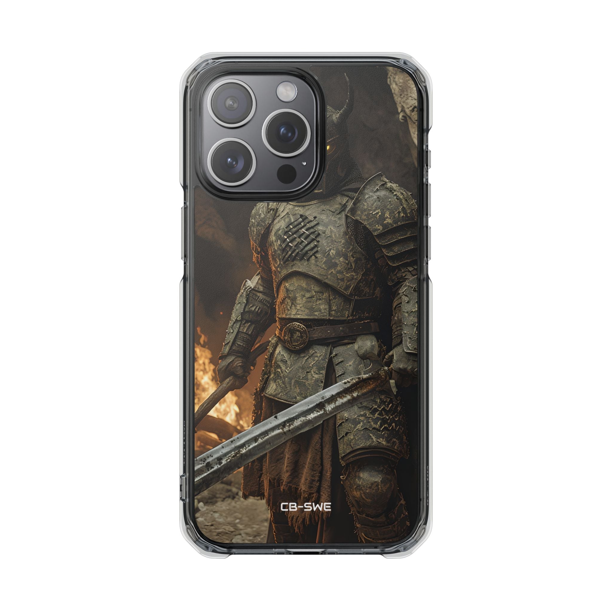 Mystic Warrior's Gaze iPhone Case - Impact