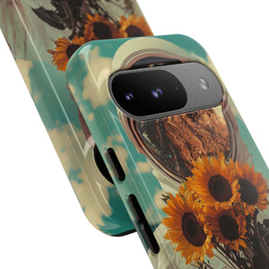 Sunflower Spacesuit Shine - Google Pixel Case