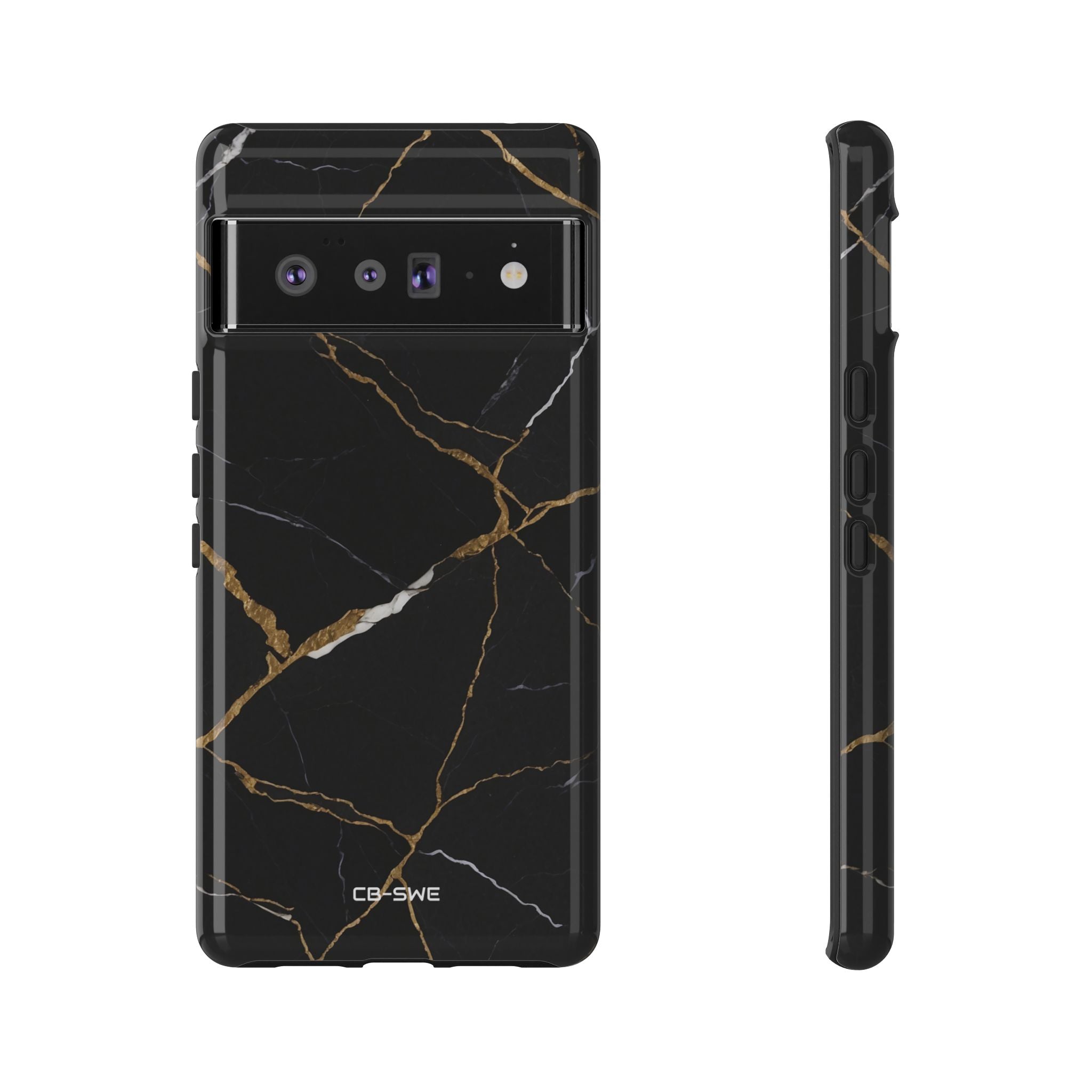 Golden Veins Emerge - Google Pixel Case