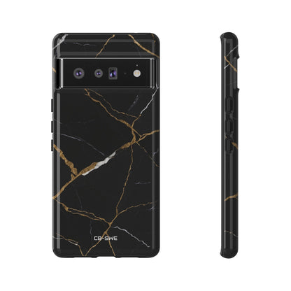 Golden Veins Emerge - Google Pixel Case
