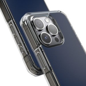 Oxford Blue | Handyhülle für iPhone (Clear Impact Case – magnetisch) 