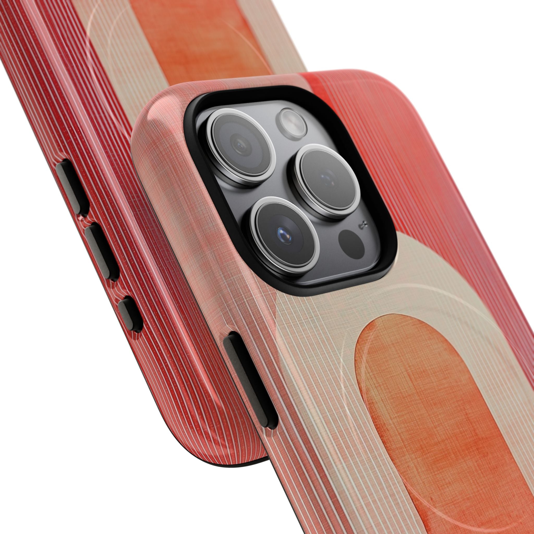 Crimson Arches iPhone 15 Pro Case - Tough+