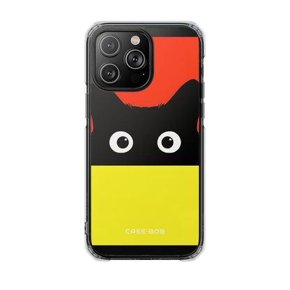 Peekaboo Cat Crimson iPhone 14 Pro Max Case - Impact