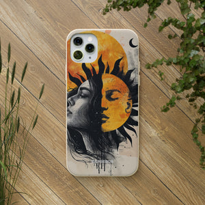 Sunlit Duality | Biodegradable Phone Case