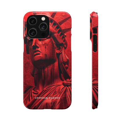 Zen Red Liberty Vision iPhone 14 - Slim Phone Case