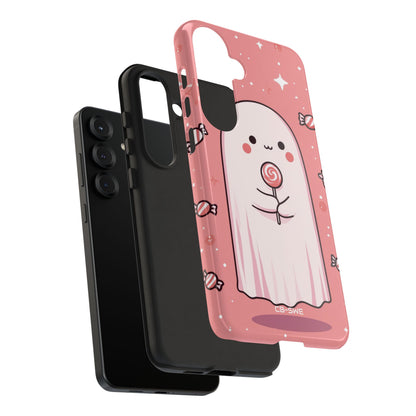Cute Ghost Holds Candy - Samsung Case