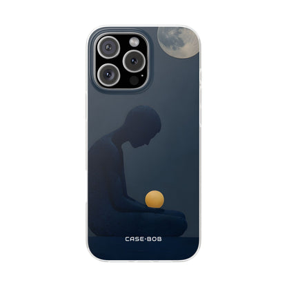 Moonlit Contemplation iPhone 16 Pro Max Case - Soft