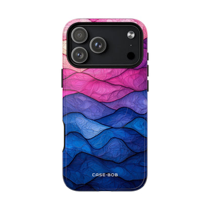 Wavy Vein Gradient iPhone 17 Pro Max Case - Tough+