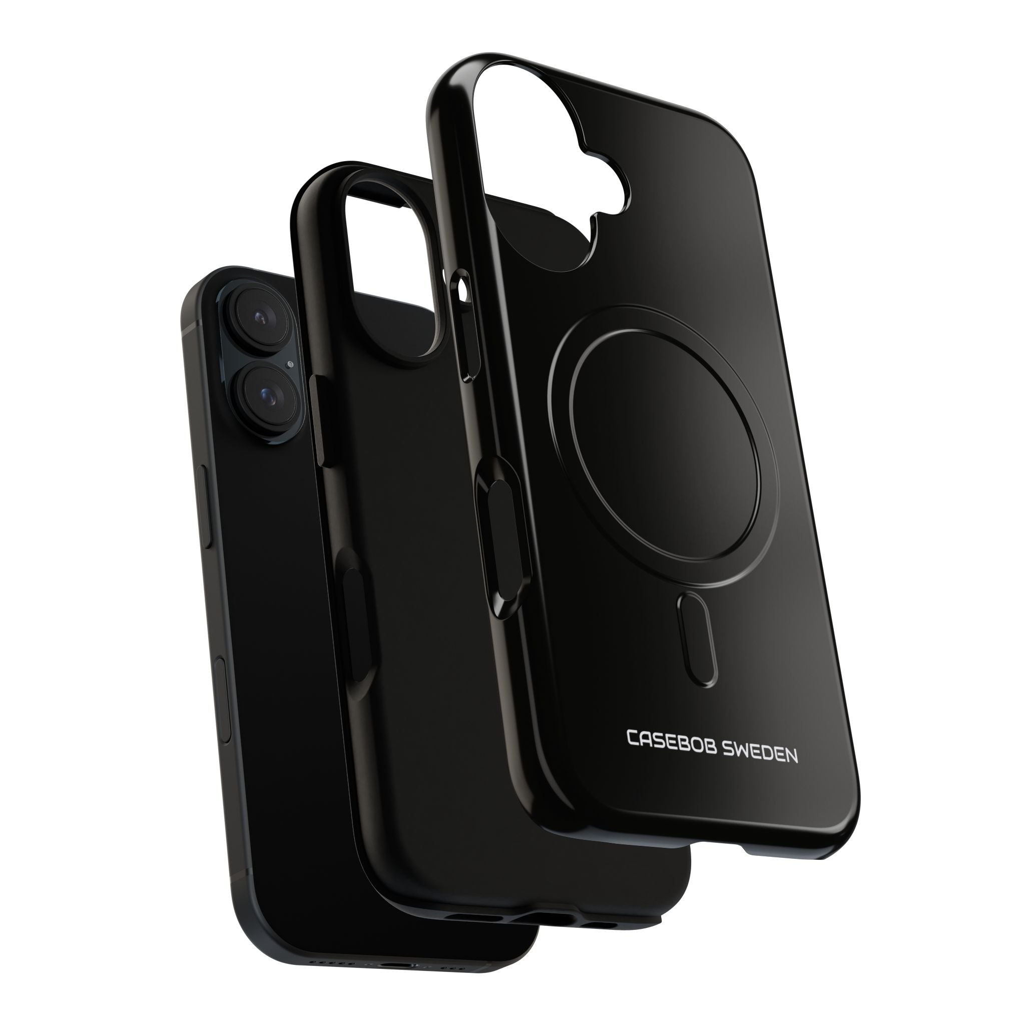 Black - Tough + MagSafe® iPhone 16 Phone Case