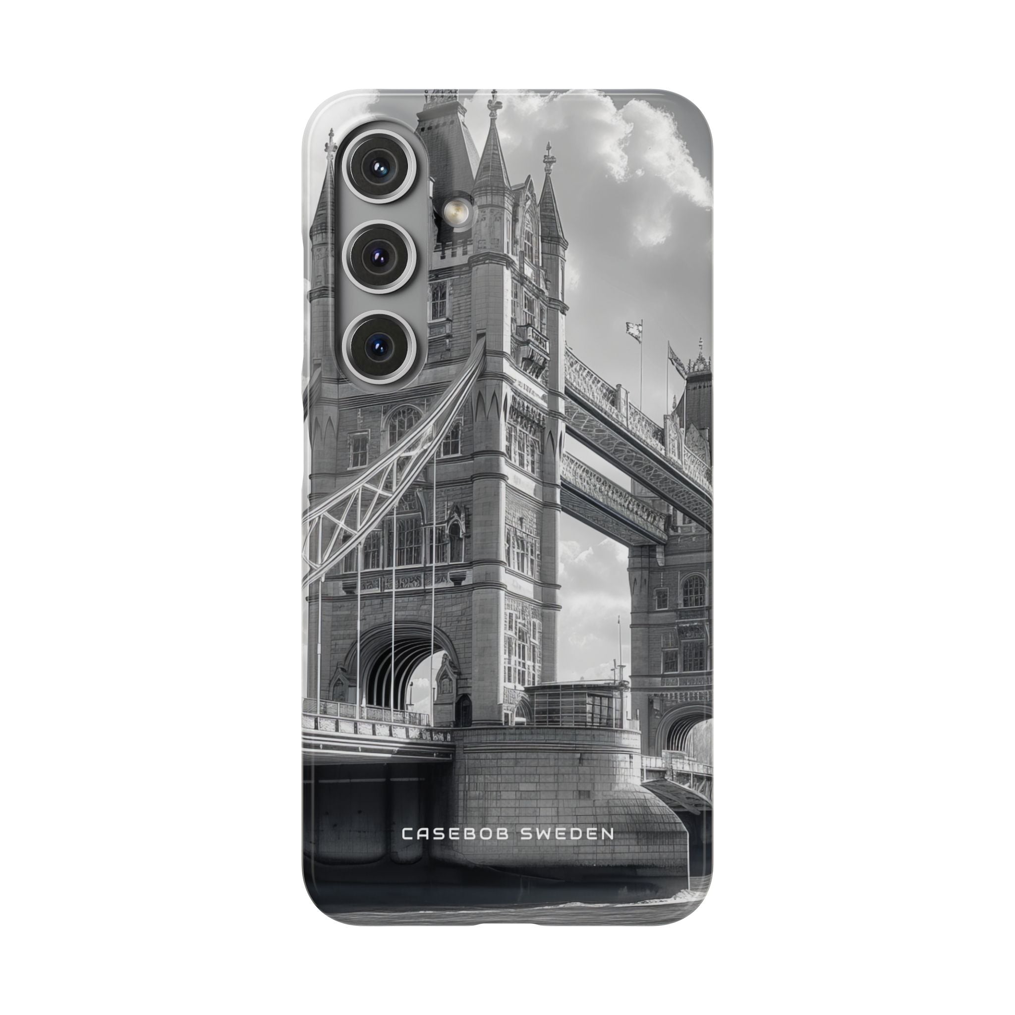 Tower Bridge Monochrome Architecture Study Samsung S24 - Slim Phone Case