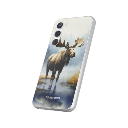 Moose Reflection Samsung S23 Plus Case - Soft