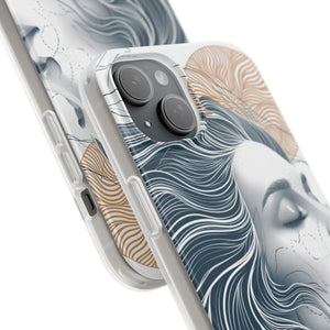 Serene Abstraction | Flexible Phone Case for iPhone