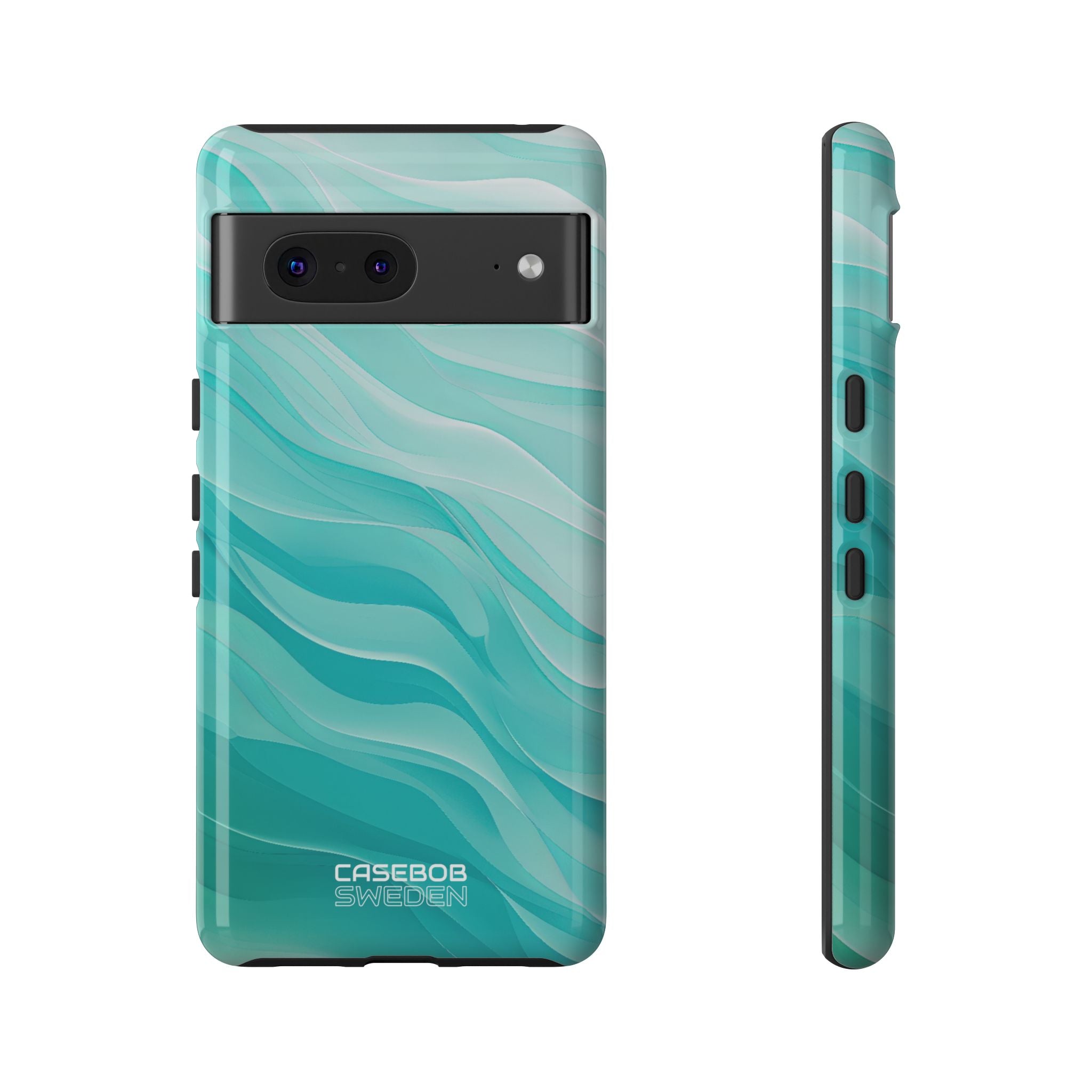 Soothing Aqua Waves Google Pixel 7 - Tough