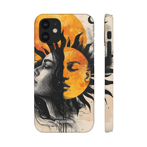 Sunlit Duality | Slim Phone Case for iPhone