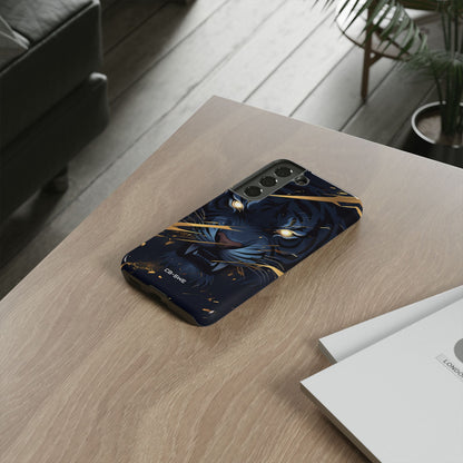 Tiger's Glowing Gaze - Samsung Case