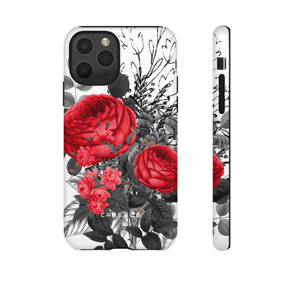 Roclops Gothic Flower - Protective Phone Case