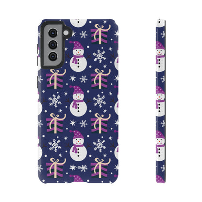 Snowmen Gift Giving - Samsung Case