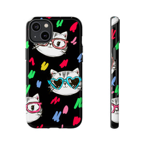 Cat Coloring - Protective Phone Case