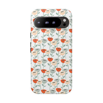 Minimalist Floral Elegance - Google Pixel Case