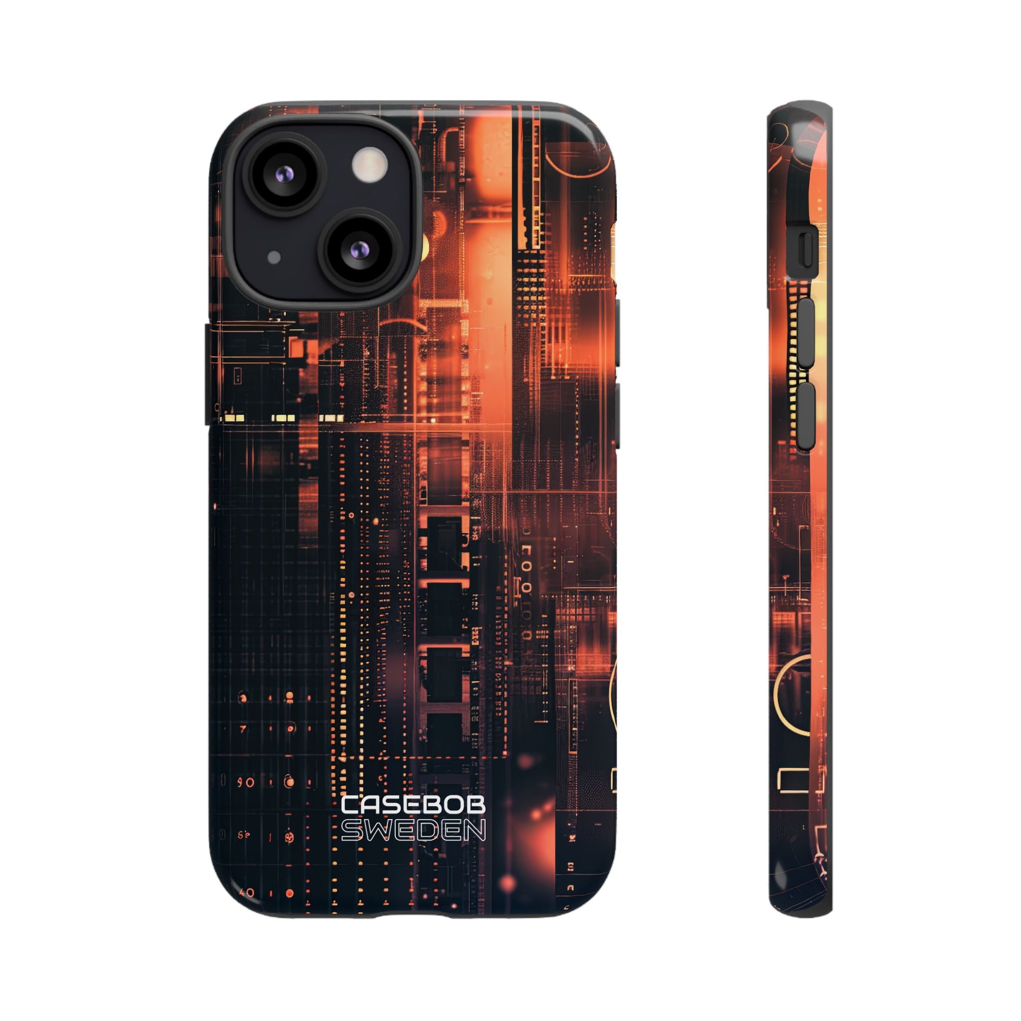 Neon Circuit Dreams iPhone 13 - Tough
