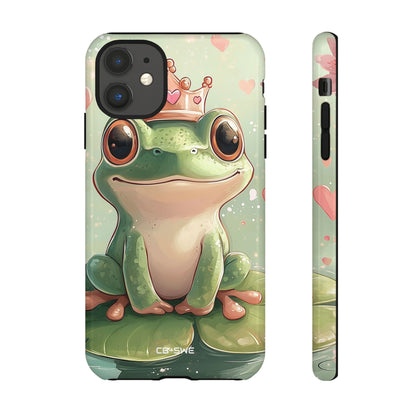 Frog Wears Crown - iPhone Case