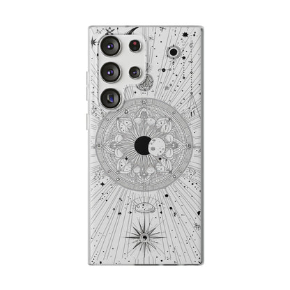 Celestial Mandala Mystique | Flexible Phone Case for Samsung Galaxy